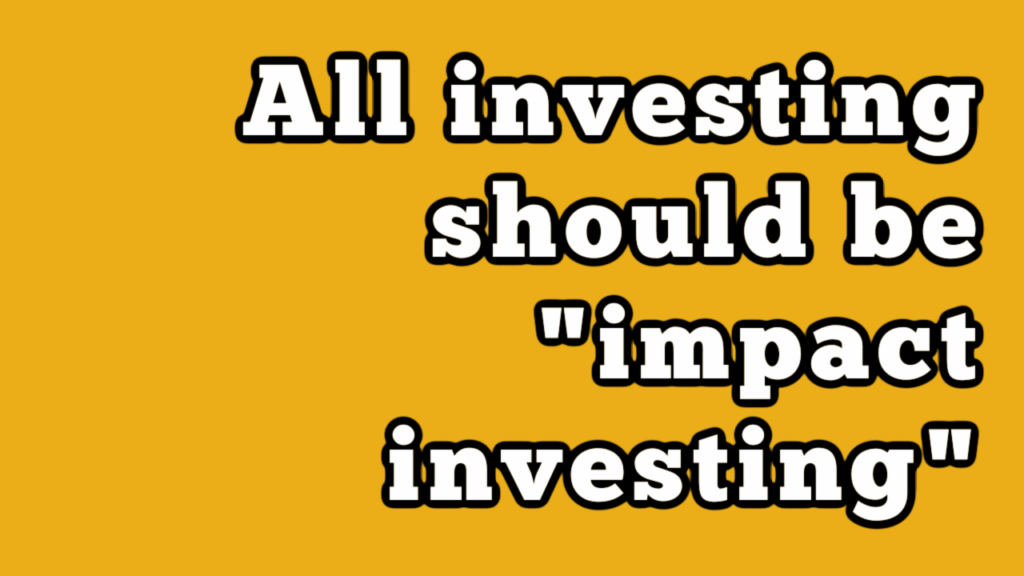 Impact Investing Defn YouTube Thumbnail