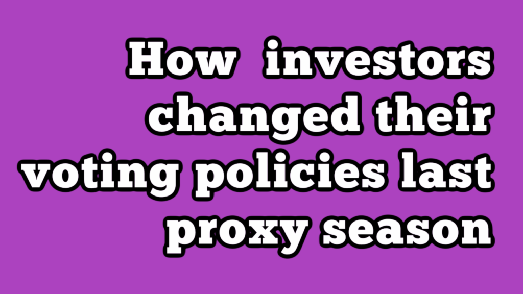 Investor Policies YouTube Thumbnail