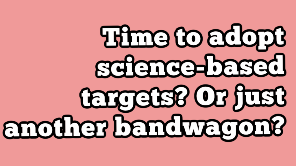 Science-Based Targets YouTube Thumbnail Science-Based Targets YouTube Thumbnail