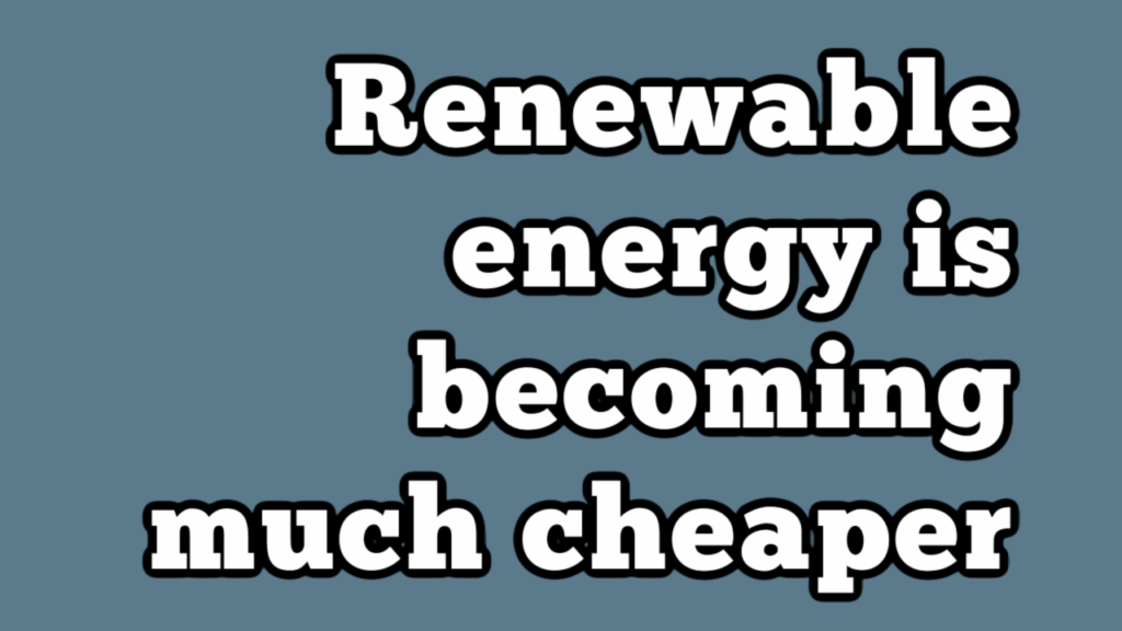 Renewable Cheaper YouTube Thumbnail Renewable Cheaper YouTube Thumbnail