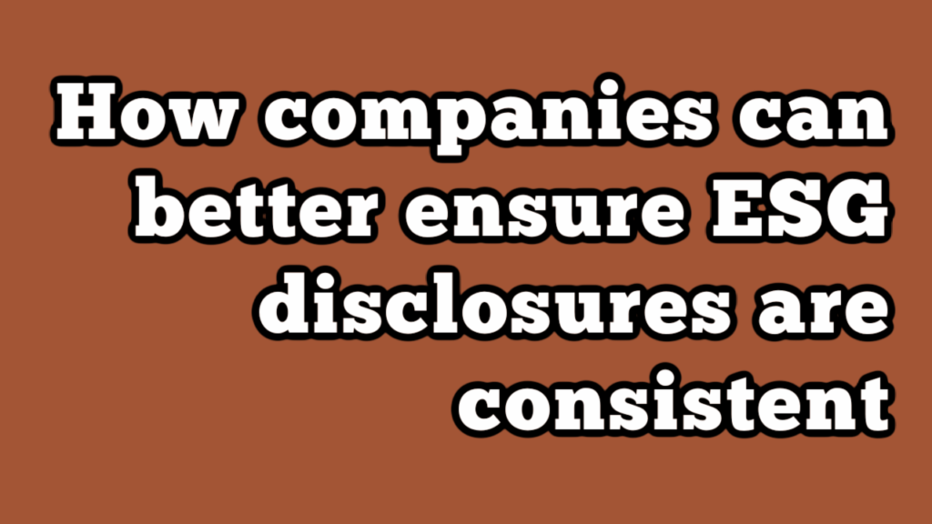 Consistent Disclosures YouTube Thumbnail Consistent Disclosures YouTube Thumbnail