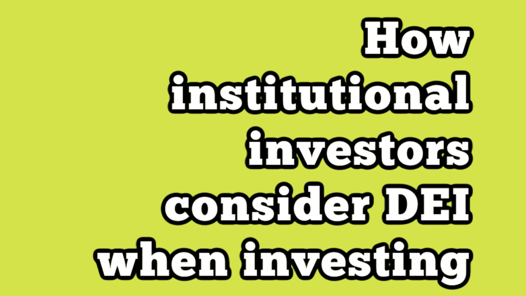 DEI Investors YouTube Thumbnail DEI Investors YouTube Thumbnail
