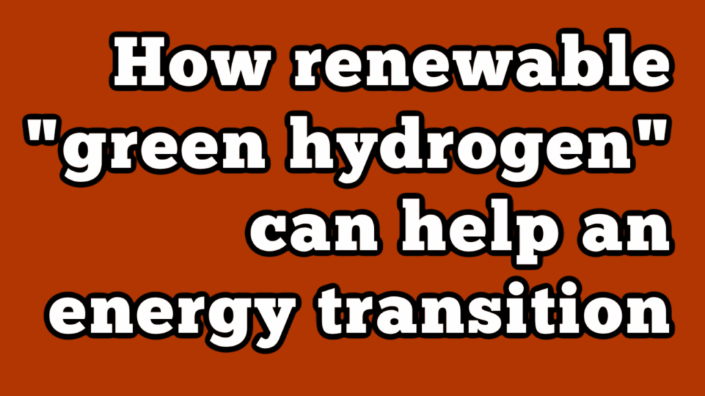 Green Hydrogen YouTube Thumbnail