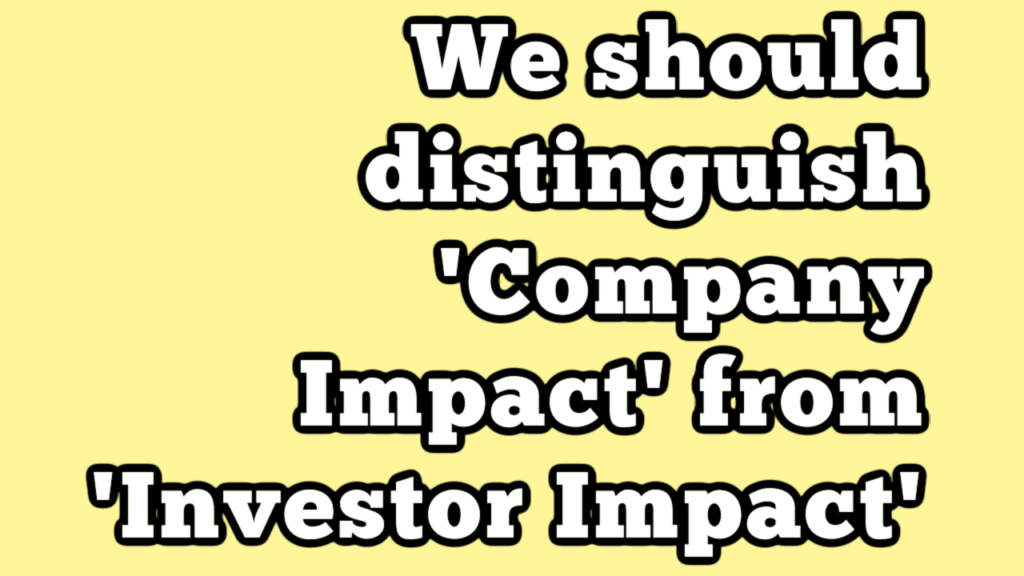 Investor Impact YouTube Thumbnail
