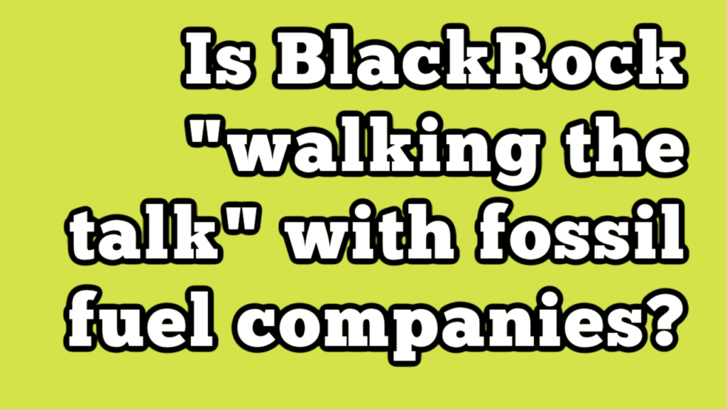 BlackRock Walking YouTube Thumbnail