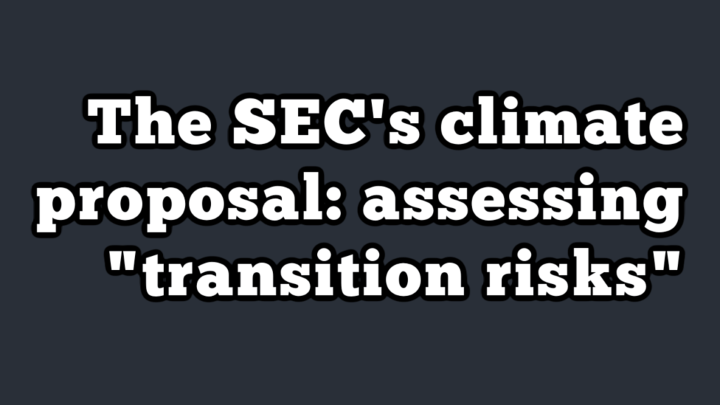 Transition Risks YouTube Thumbnail Transition Risks YouTube Thumbnail