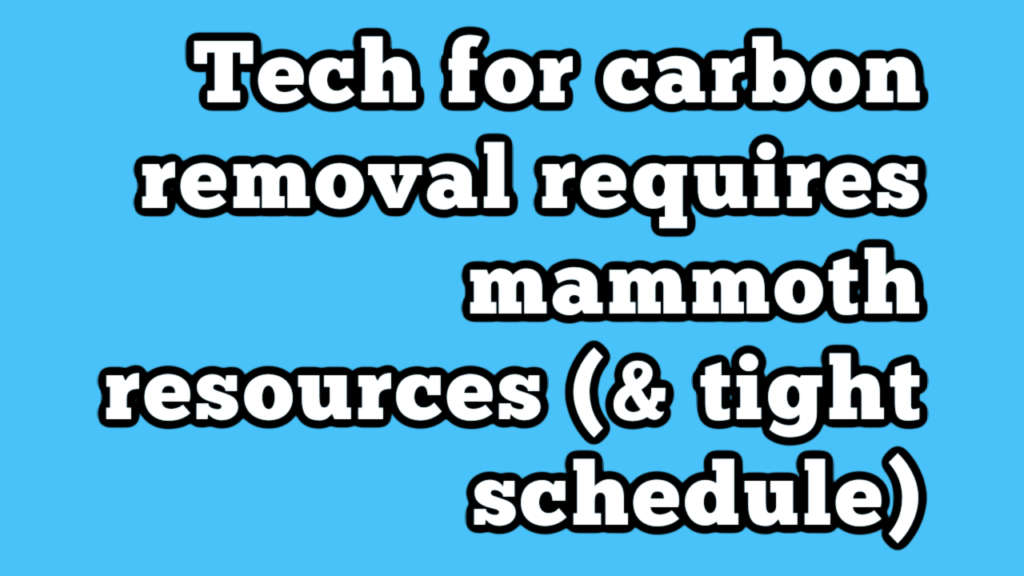 Carbon Removal 2 YouTube Thumbnail Carbon Removal 2 YouTube Thumbnail