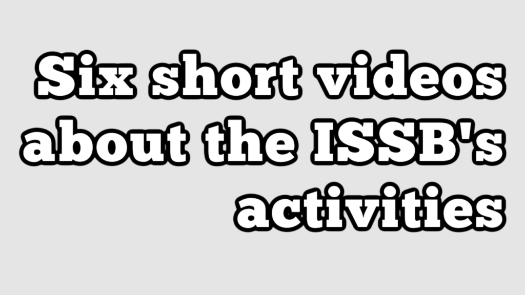 ISSB Videos YouTube Thumbnail
