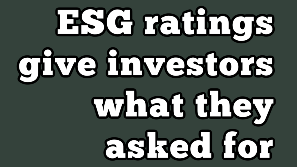ESG Rating Good YouTube Thumbnail ESG Rating Good YouTube Thumbnail