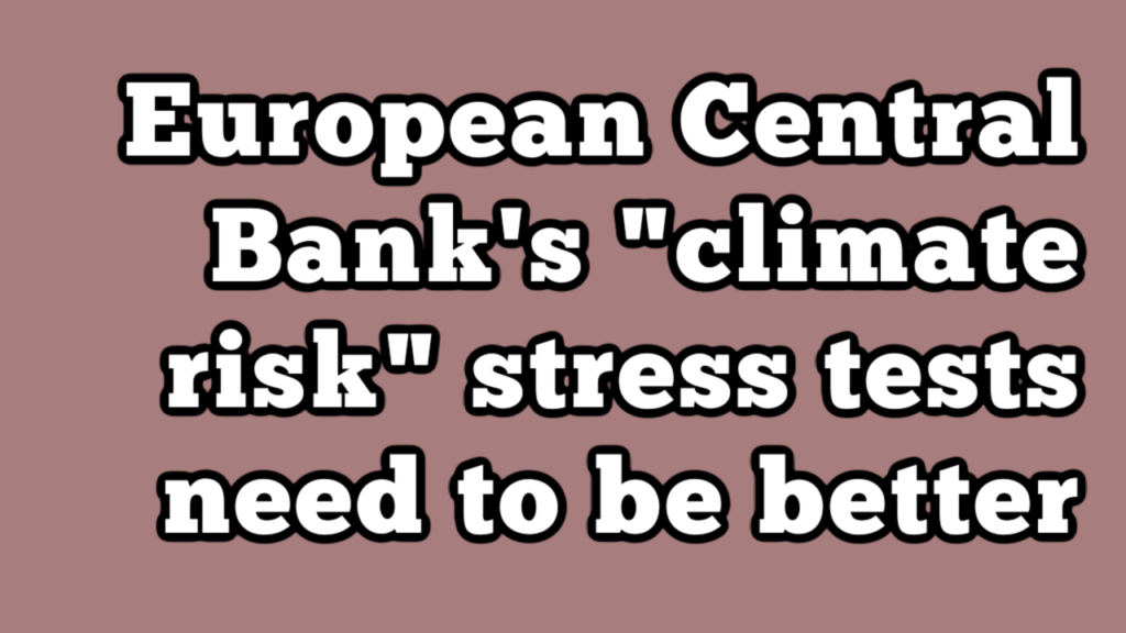 ECB Stress Tests YouTube Thumbnail ECB Stress Tests YouTube Thumbnail