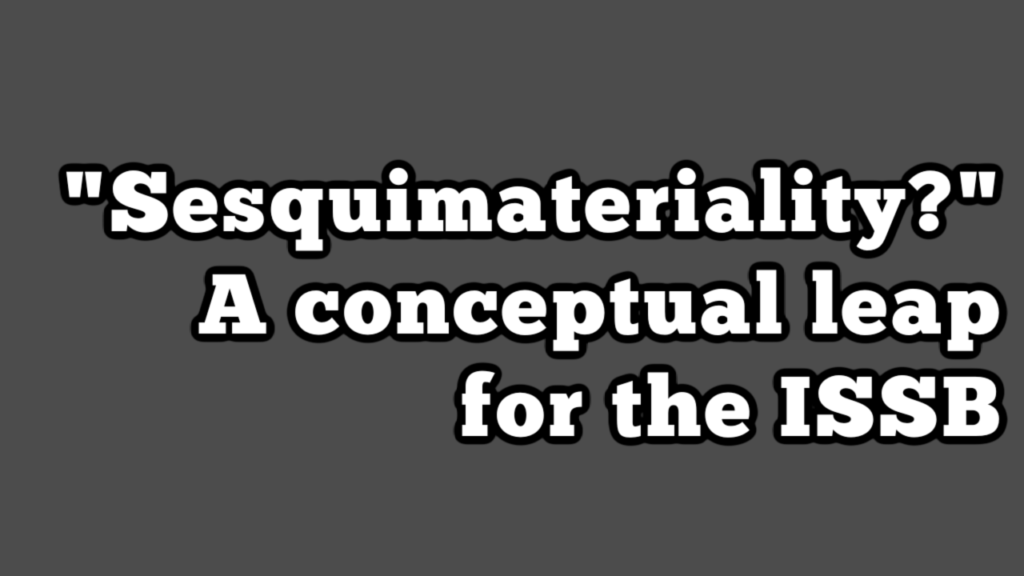 Sesquimateriality YouTube Thumbnail
