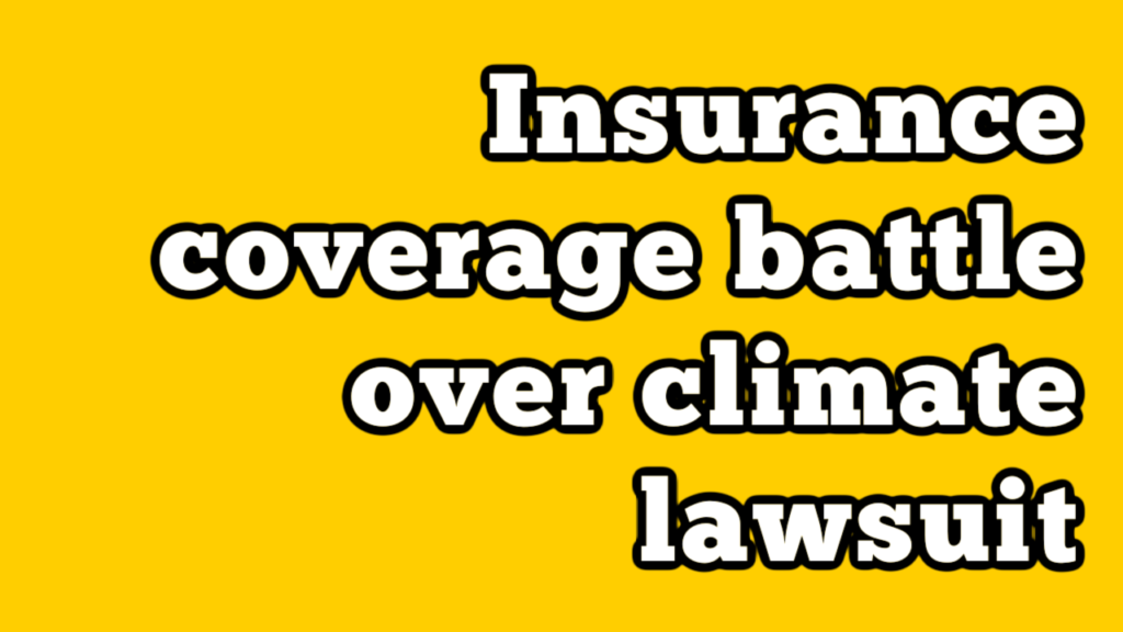 Insurance Coverage YouTube Thumbnail