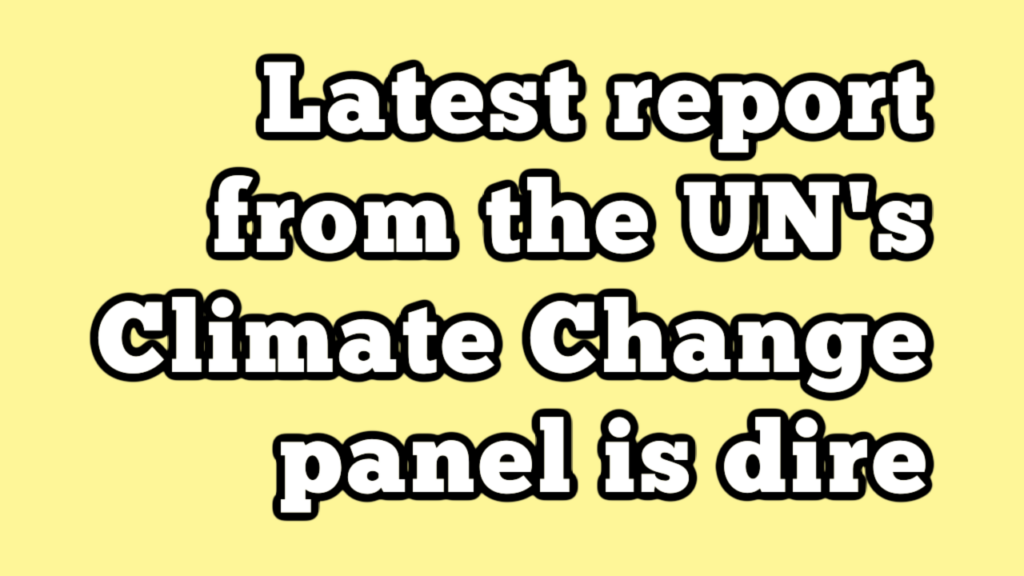 UN IPCC YouTube Thumbnail