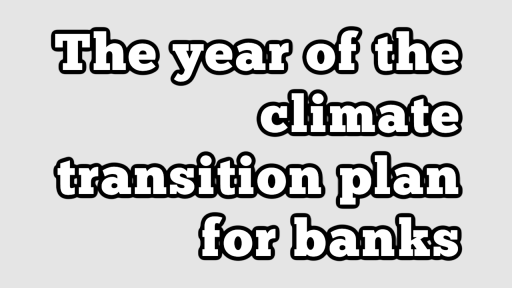 Banks Transition Plans YouTube Thumbnail