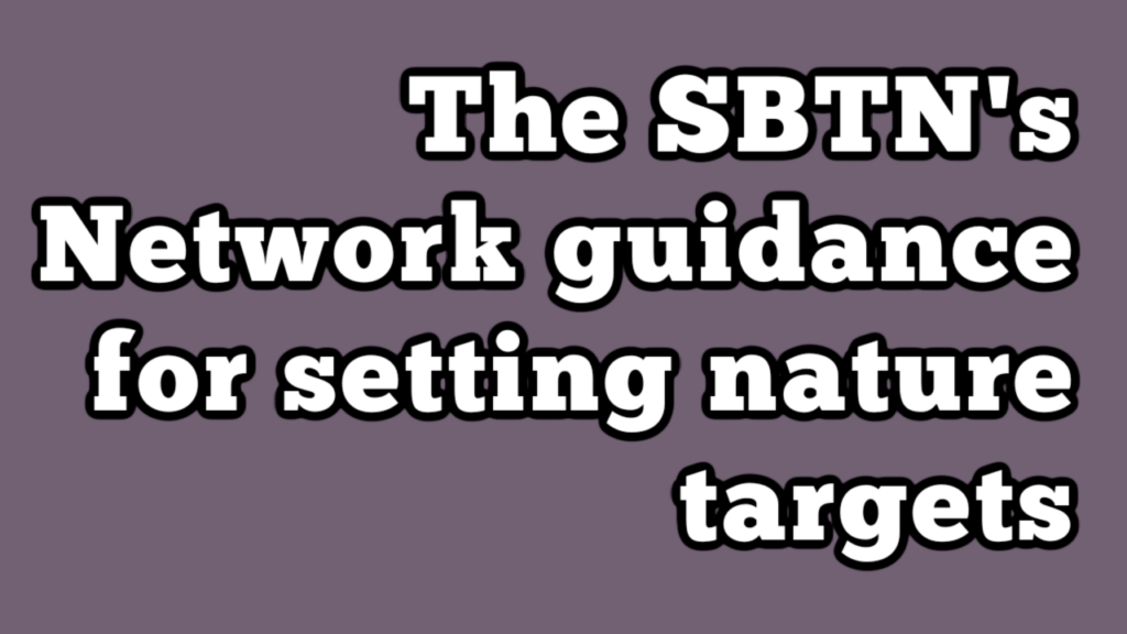 SBTN Nature Thumbnail SBTN Nature Thumbnail
