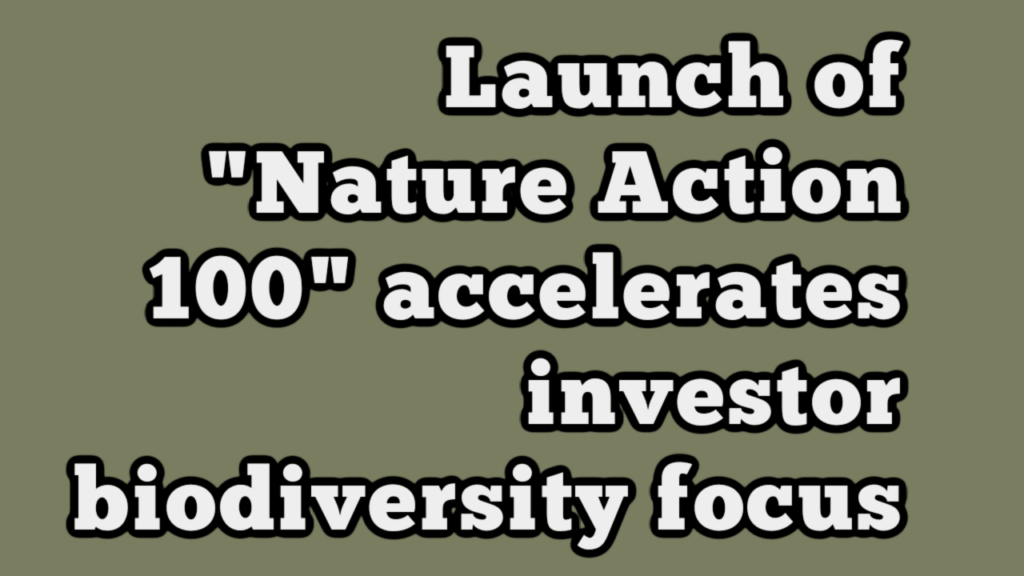 Nature Action 100