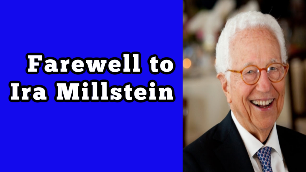 Ira Millstein