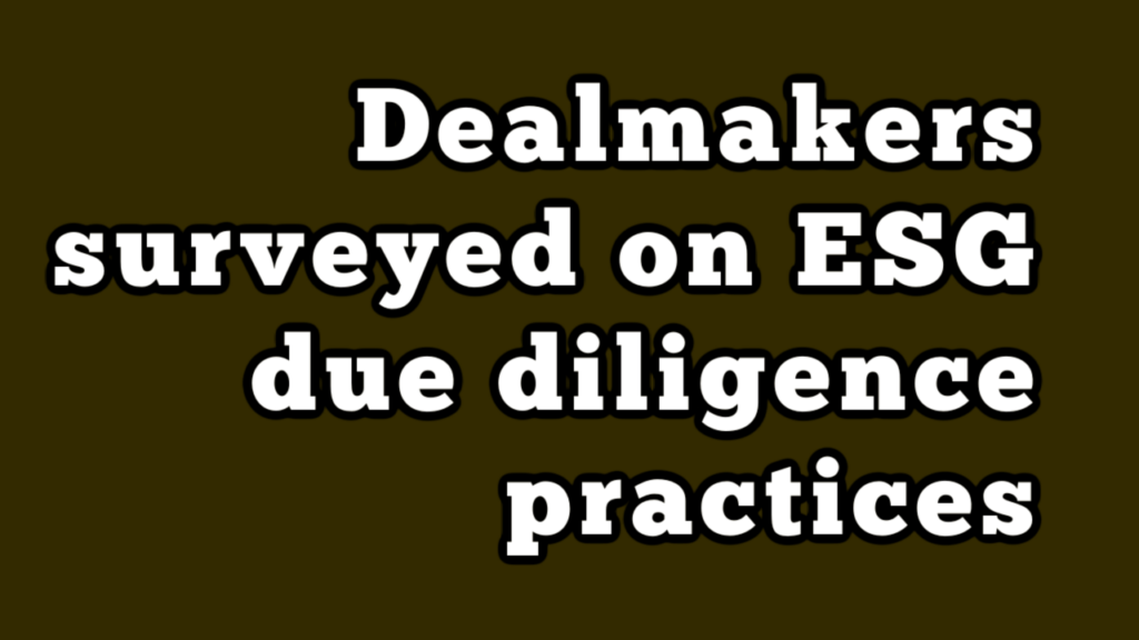Due Diligence Due Diligence